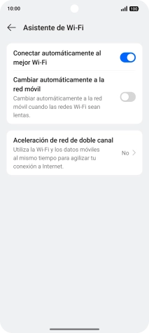 Pulsa el indicador junto a 