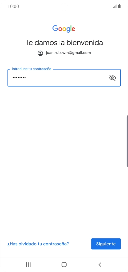 Pulsa Siguiente.