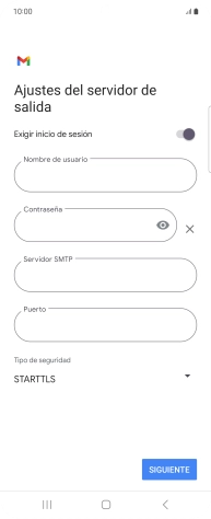 Pulsa el indicador junto a 