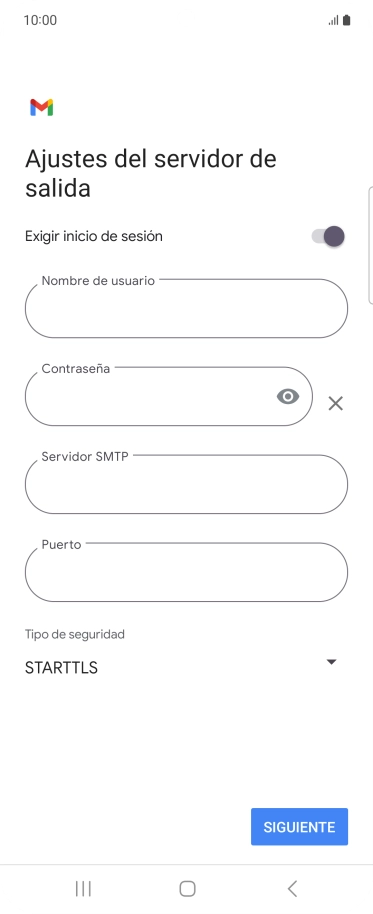 Pulsa el indicador junto a 