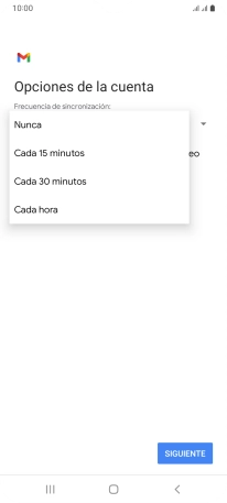 Pulsa el ajuste deseado.