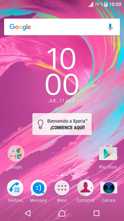 Cuando el icono de carga de batería aparece en la pantalla, el teléfono se está cargando.