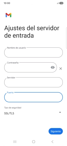 Pulsa Siguiente.