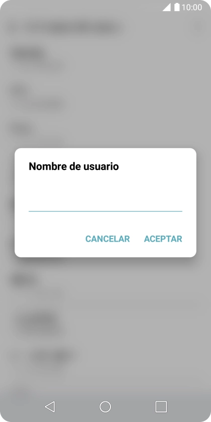 Introduce wap@wap y pulsa ACEPTAR.