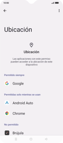 Pulsa la app deseada.
