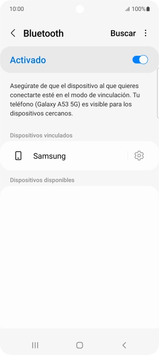 Pulsa la tecla de inicio para terminar y regresar a la pantalla de inicio.