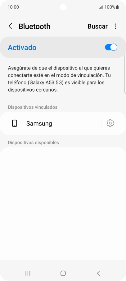 Pulsa la tecla de inicio para terminar y regresar a la pantalla de inicio.