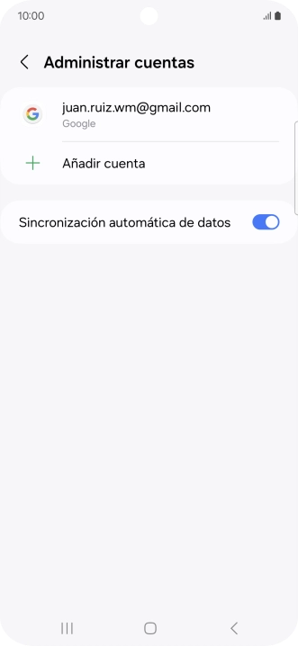 Pulsa la tecla de inicio para terminar y regresar a la pantalla de inicio.