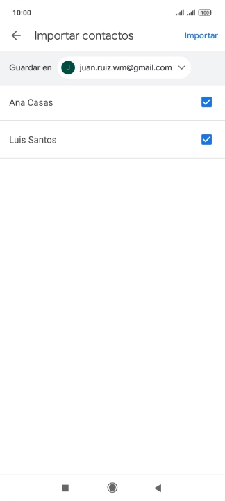 Pulsa la lista desplegable junto a 