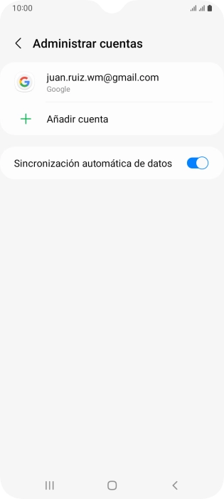 Pulsa la tecla de inicio para terminar y regresar a la pantalla de inicio.
