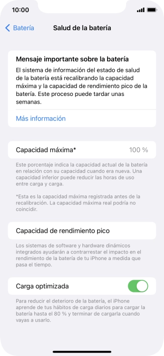 Pulsa el indicador junto a 