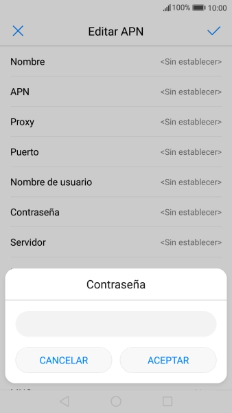 Introduce wap125 y pulsa ACEPTAR.