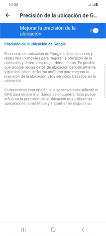 Pulsa el indicador junto a 