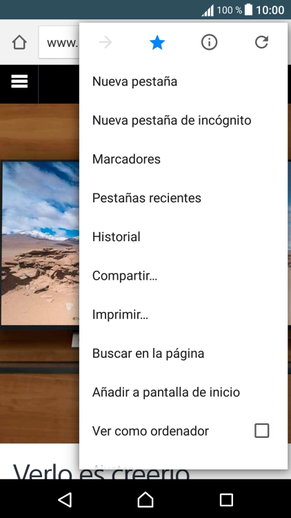 Pulsa la estrella.