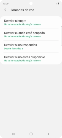 Pulsa la tecla de inicio para terminar y regresar a la pantalla de inicio.