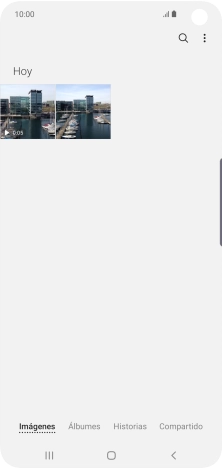 Pulsa Álbumes y desplázate a la carpeta deseada.