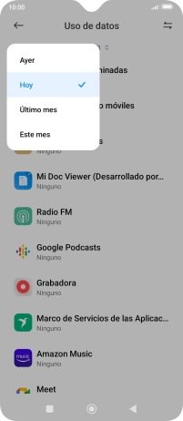Pulsa el ajuste deseado.