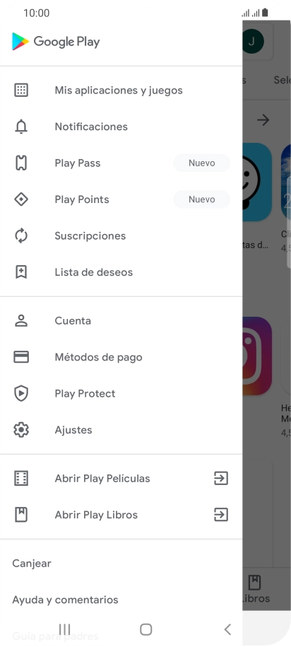 Pulsa Mis aplicaciones y juegos.