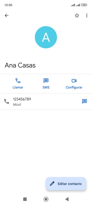 Pulsa la tecla de inicio para terminar y regresar a la pantalla de inicio.
