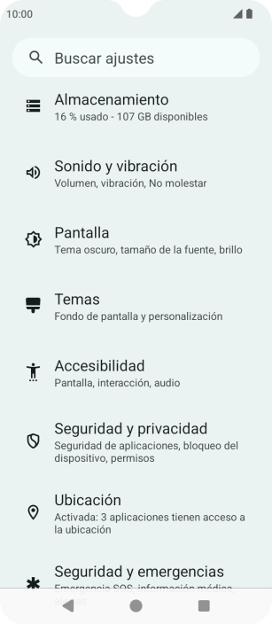 Pulsa Ubicación.