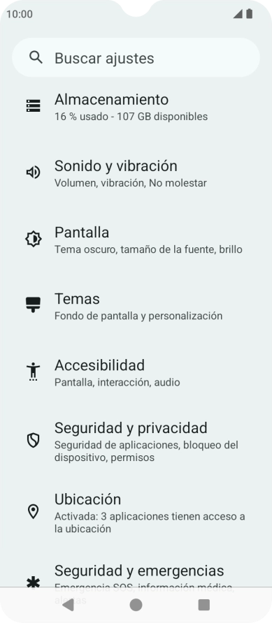 Pulsa Ubicación.