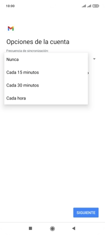 Pulsa el ajuste deseado.