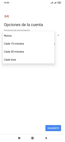 Pulsa el ajuste deseado.