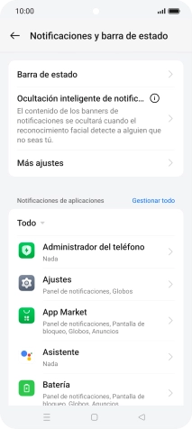 Pulsa la app deseada.