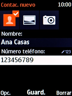 Pulsa la tecla de navegación.