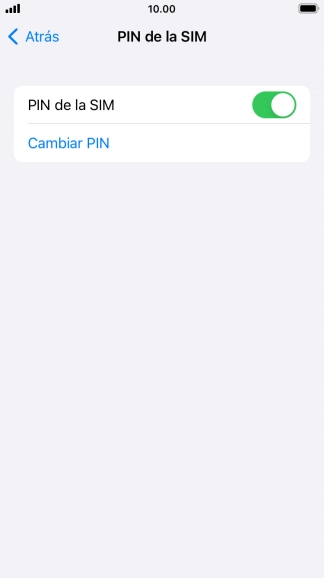 Pulsa el indicador junto a 
