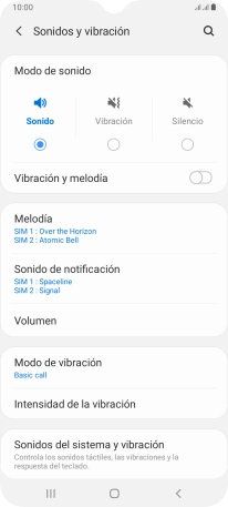 Pulsa Melodía.