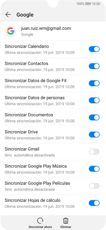 Desliza el dedo hacia arriba desde la parte inferior de la pantalla para terminar y volver a la pantalla de inicio.