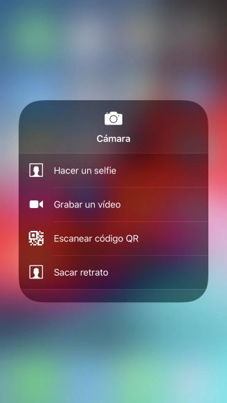 Pulsa la función deseada y sigue las indicaciones de la pantalla para utilizar la función seleccionada.