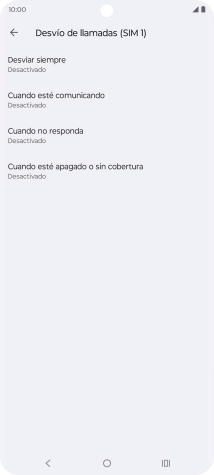 Pulsa la tecla de inicio para terminar y regresar a la pantalla de inicio.