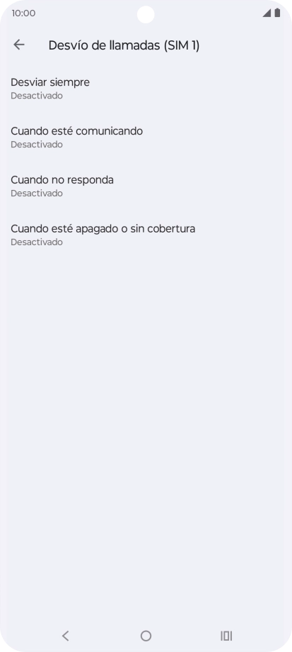 Pulsa la tecla de inicio para terminar y regresar a la pantalla de inicio.