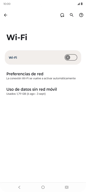Pulsa el indicador junto a 