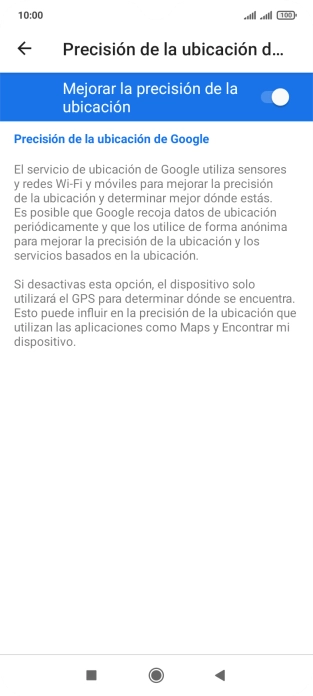 Si pulsas el indicador junto a 