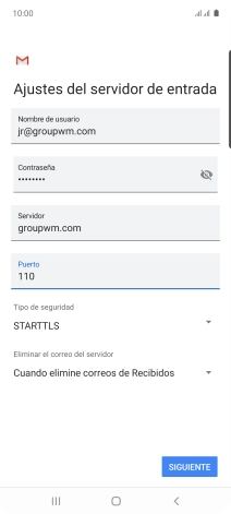 Pulsa la lista desplegable bajo 