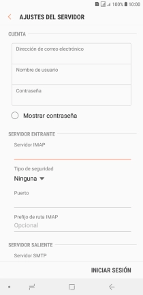 Pulsa la lista desplegable bajo 