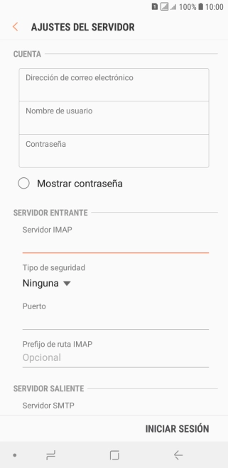 Pulsa la lista desplegable bajo 