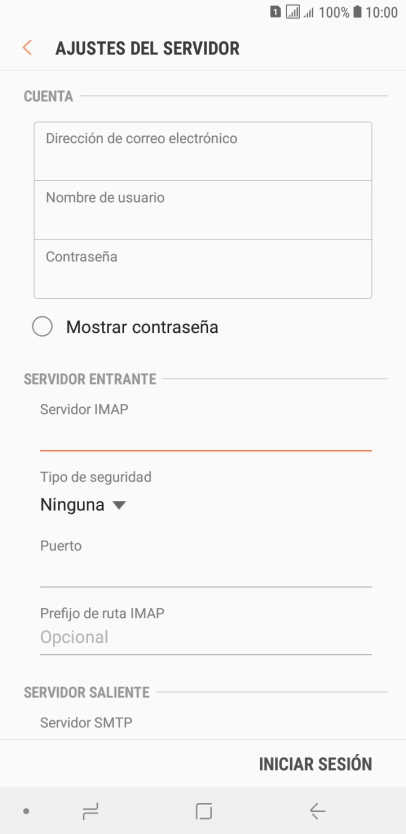 Pulsa la lista desplegable bajo 