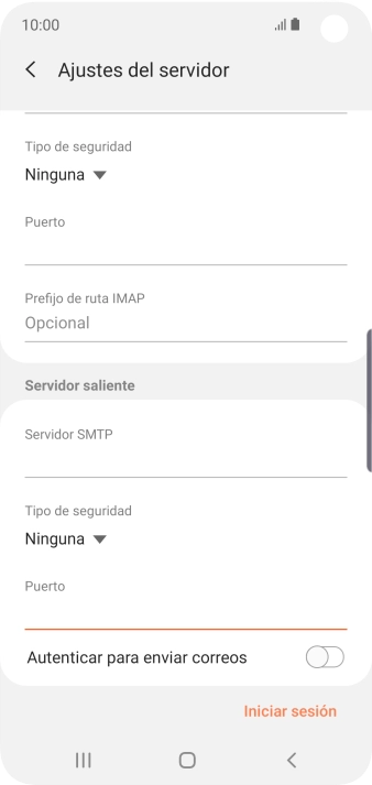 Pulsa Iniciar sesión.
