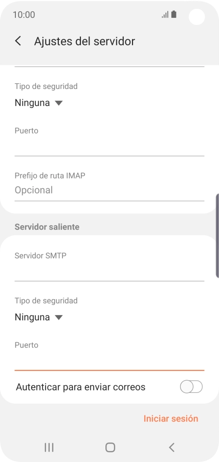 Pulsa Iniciar sesión.
