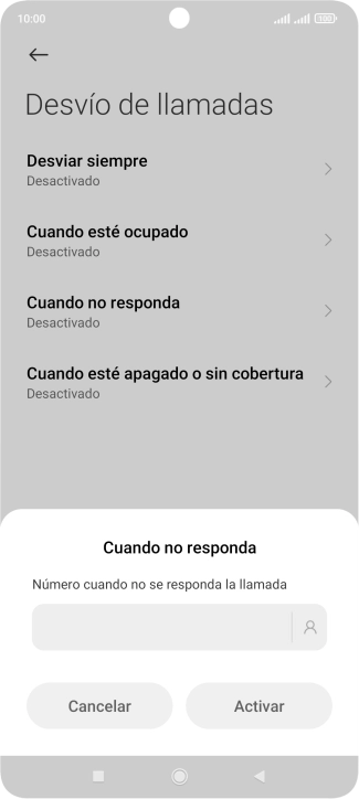 Introduce +34600132000 y pulsa Activar.