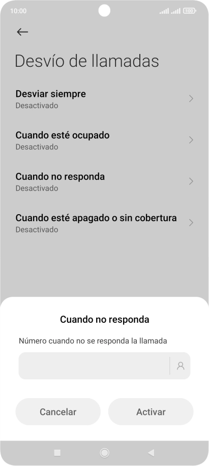 Introduce +34600132000 y pulsa Activar.