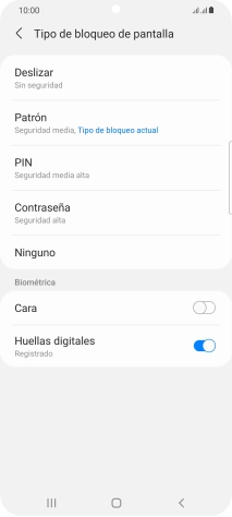Pulsa Ninguno.