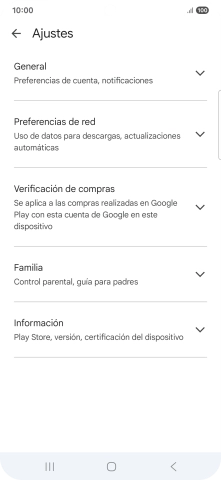 Pulsa Preferencias de red.