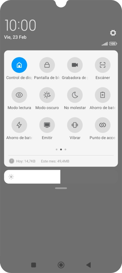 Pulsa Ahorro de batería para activar la función.