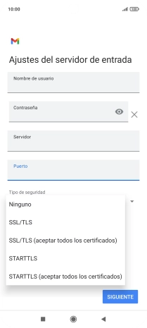 Pulsa Ninguno.