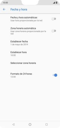 Pulsa el indicador junto a 